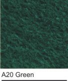 Felt acrylic  AF20 green roll