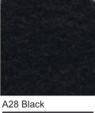Felt acrylic  AF28 black roll 92cm x 45m