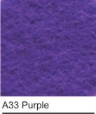 Felt acrylic  AF33 purple roll