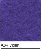 Felt acrylic violet AF34  sheets