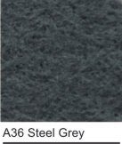 Felt acrylic  AF36 steel grey  roll 92cm x 45m