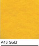 Felt acrylic  AF43 gold roll 92cm x 45m