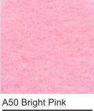 Felt acrylic  AF50 bright pink roll 92cm x 45m