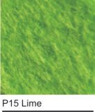Felt polyester P15 green  rolls