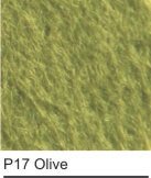 Felt polyester P17 olive         sheets
