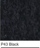 Felt polyester P43 black         sheets