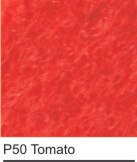 Felt polyester P50 red  rolls