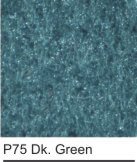 Felt polyester P75 dark green  rolls